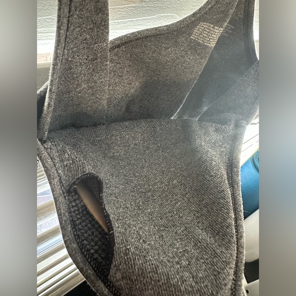 Gillian & O'Malley Nursing Sports Bra, Size L, Gray - Picture 7 of 12
